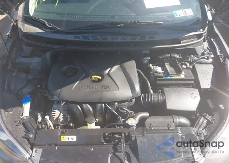 2013 Hyundai Elantra Gls z USA, uszkodzony, nr VIN 5NPDH4AE4DH390816